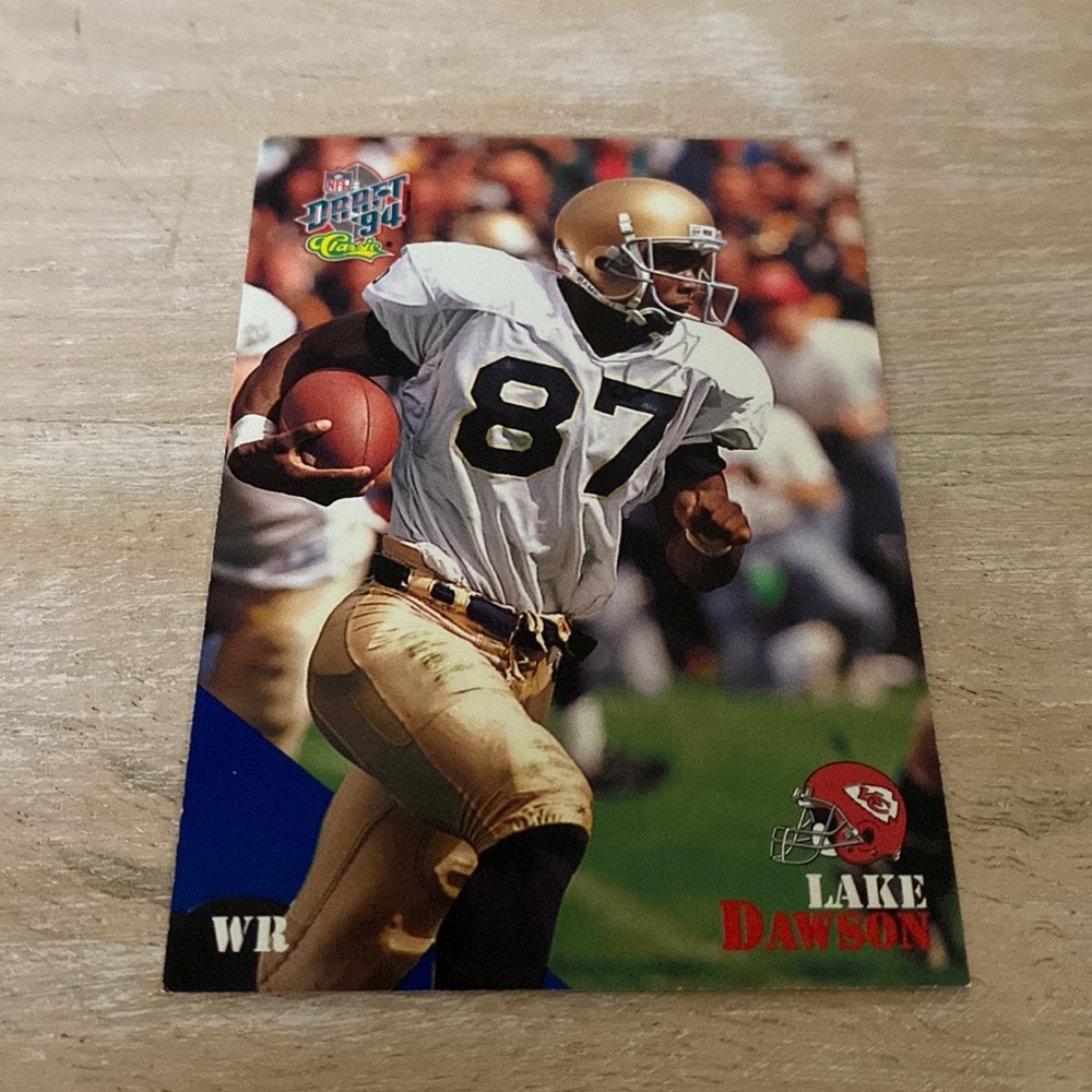 Lake Dawson Notre Dame Kansa city 1994 Card